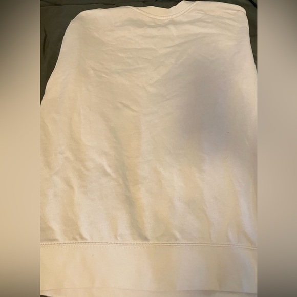 Vans Cream and Pink Graphic Crew NeckSweatshirt Medium - Picture 2 of 2